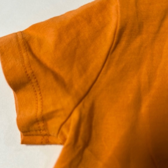 Ralph Lauren Orange Bodysuit with Playful Bear Design - Picture 7 of 9